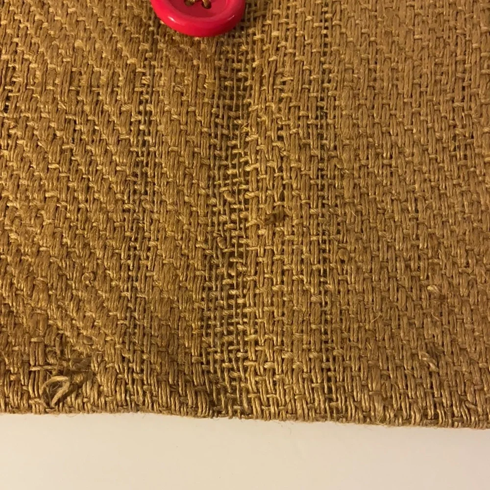 It’s a wrap burlap bag with sugar skulls, laptop bag, accessory bag